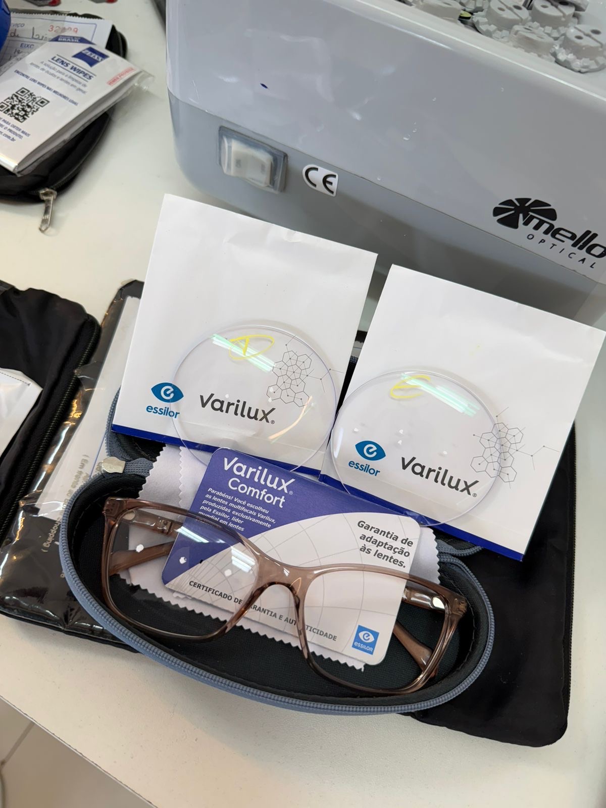 Lentes Varilux e cuidado especializado